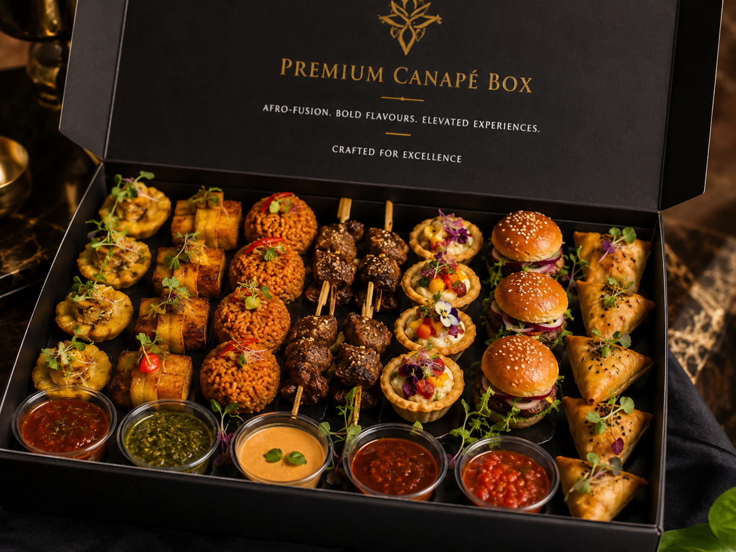 Premium Canapé Box